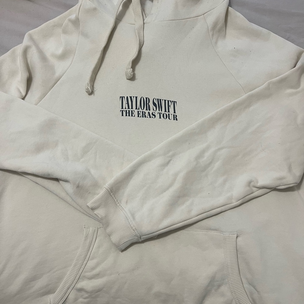 Taylor Swift The Eras Tour Cream Hoodie